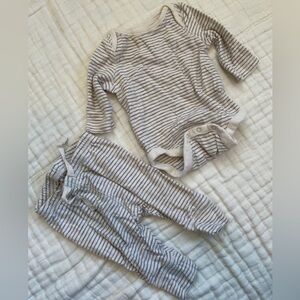 Gap Striped Baby Onesie & Pants Set